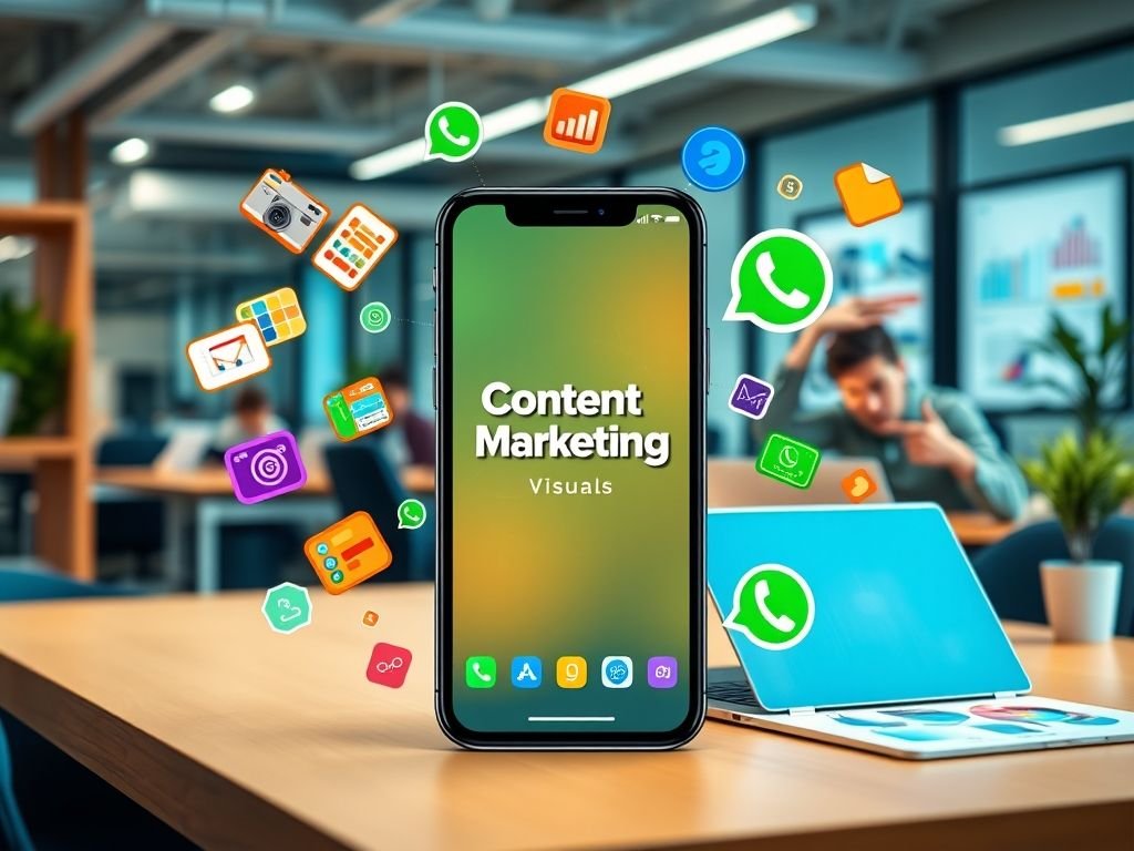 Grupo de Whatsapp Marketing de Conteúdo Visual